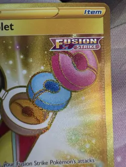 Power Tablet 281/264 SWSH08: Fusion Strike Gold Secret Rare Pokemon TCG Card NM - Image 4