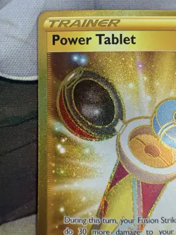 Power Tablet 281/264 SWSH08: Fusion Strike Gold Secret Rare Pokemon TCG Card NM - Image 5