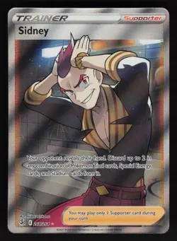 Sidney (Full Art) 264/264 SWSH08: Fusion Strike Ultra Rare Pokemon TCG Card NM - Image 1