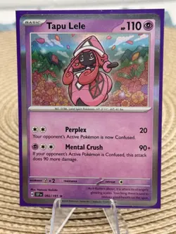 Tapu Lele - Holo Rare - Surging Sparks 092/191 Pokemon TCG Card NM 2024 - Image 1