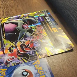 Jumbo M Tyranitar EX 43/98 LP-MP 2015 Pokemon XY Ancient Origins Box Promo Card - Image 3