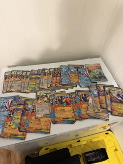 50+ Pokemon Jumbo Card Lot - EX / GX / V / VMAX / Promos - Oversized Cards - Image 1