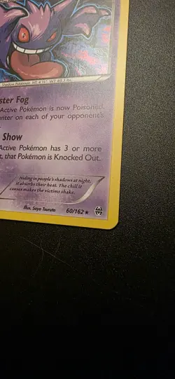 Gengar 60/162 Breakthrough Holo Rare Pokemon TCG Stage 2 HP 130 Card - Image 4