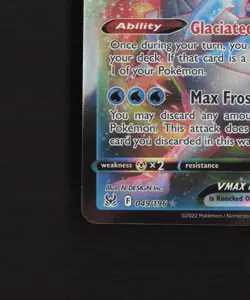 Kyurem VMAX 049/196 Lost Origin Ultra Rare Holo Pokemon Card NM - Image 5