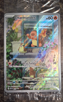 Charmander 044 (Pokemon Center Exclusive) SV: Scarlet & Violet Promo Card SEALED - Image 1