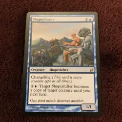 Shapesharer Lorwyn Regular NM Magic The Gathering MTG Card Unplayed Rare - Image 1