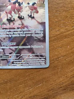 Pokemon TCG Mr. Mime Scarlet & Violet Holo Illustration Card 179/165 - Image 5