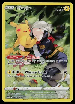 Pokemon Card - Pikachu Lost Origin TG05/TG30 Ultra Rare - Image 1