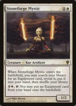 RUSH carte magic ENGLISH Stoneforge Mystic MTG magic WWK - Image 1