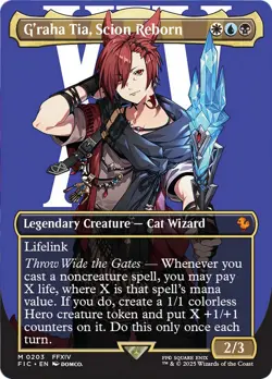 G'raha Tia, Scion Reborn (Borderless) [FINAL FANTASY Commander] - Image 1