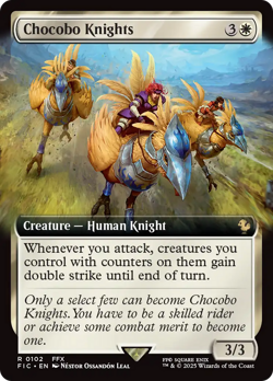 Chocobo Knights (Extended Art) [FINAL FANTASY Commander] - Image 1