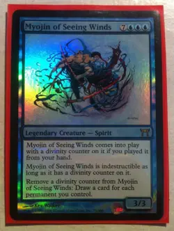 Foil Myojin of Seeing Winds - Champions of Kamigawa - Magic: The Gathering - Image 3