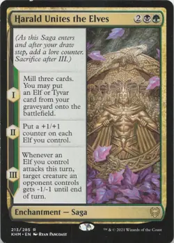 Harald Unites the Elves R Kaldheim 213 - LP MTG - Image 1