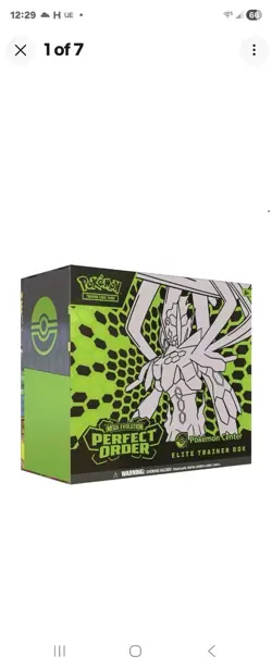 Pre order pokemon TCG: Mega Evolution Perfect Center Elite Trainer Box pre sale - Image 1