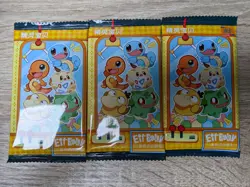 3x Pokemon Eif-baby Packs Sealed - Image 1