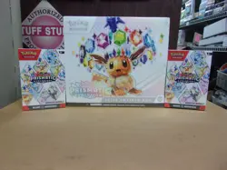 POKEMON PRISMATIC EVOLUTIONS ETB + (2) BUNDLE BOXES - Image 1