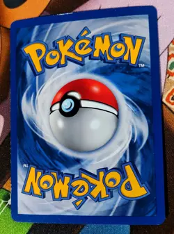 Pokemon Vintage Reverse Holo Promo #34 Entei WoTC Black Star LP SWIRL - Image 2