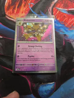 Alakazam 082/167 Cosmos Holo - Twilight Masquerade Blister Promo - Pokemon TCG - Image 1