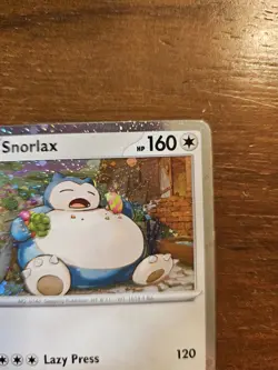 Pokemon TCG Snorlax SVP 122 Cosmos Holo Twilight Masquerade Promo - Image 4