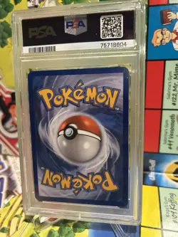 PSA 8 Pikachu Holo 112/111 Rising Rivals Secret Rare Pokemon - Image 2
