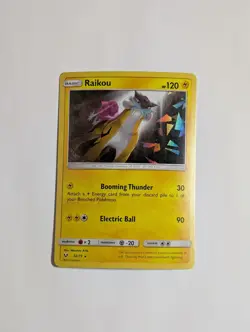 Pokemon Raikou - 32/73 - Cracked Ice Holo Let's Play Pikachu! Theme Deck - Image 1