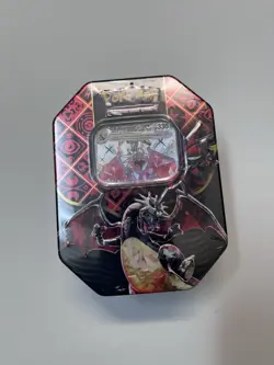 Pokemon TCG Scarlet & Violet Paldean Fates Charizard EX Tin, Sealed - Image 1