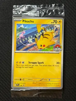 Pikachu #190 Sealed Promo Worlds 2024 Pokemon English Near Mint - Image 1