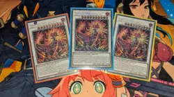 YuGiOh! | PLAYSET 3x Jurrac Astero | BLMM-EN018 Secret Rares 1st Ed. | NM - Image 1