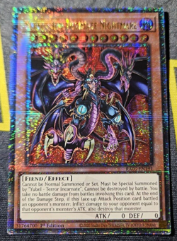 Yubel - The Ultimate Nightmare Yu-Gi-Oh! RA03-EN191 1st Quarter Century Secret - Image 1