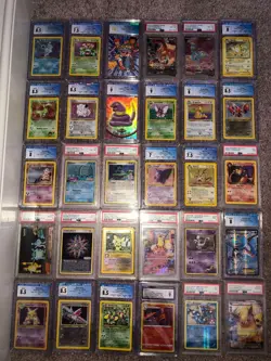 PSA CGC Graded Pokemon Card Mystery Slab Vintage & Modern, all certs listed!! - Image 1