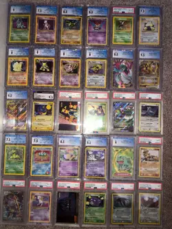 PSA CGC Graded Pokemon Card Mystery Slab Vintage & Modern, all certs listed!! - Image 2