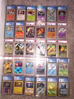 PSA CGC Graded Pokemon Card Mystery Slab Vintage & Modern, all certs listed!! - Image 5