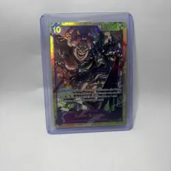 Kaido and Linlin OP08-119 SEC Alt One Piece TCG Two Legends NM Pack Fresh - Image 1