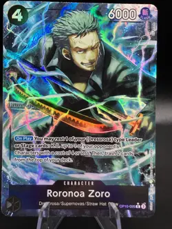 Roronoa Zoro (OP10-095 ALT ART) One Piece PRB02 (English) - Image 1