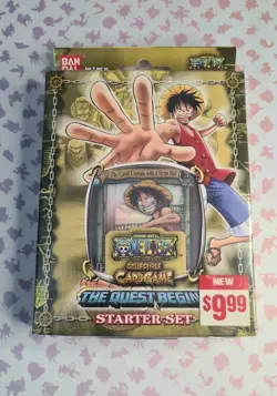 🔥🚀 2005! One Piece CCG The Quest Begins Starter Deck FIRST VINTAGE ORIGINAL - Image 1
