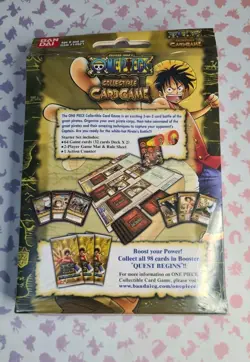 🔥🚀 2005! One Piece CCG The Quest Begins Starter Deck FIRST VINTAGE ORIGINAL - Image 2
