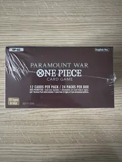 One Piece TCG OP-02 Paramount War Booster Box - New & Sealed - English - Image 3