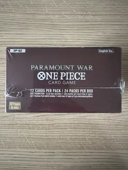 One Piece TCG OP-02 Paramount War Booster Box - New & Sealed - English - Image 5