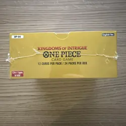 One Piece : TCG - Kingdoms of Intrigue Booster Box - OP04 Booster Box - Image 2