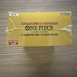 One Piece : TCG - Kingdoms of Intrigue Booster Box - OP04 Booster Box - Image 3