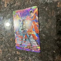 Warriors of Universe 7 United as One Leader Foil Dragon Ball Super Card Game NM - Image 2