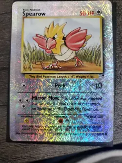 Pokemon TCG Spearow Legendary Collection Reverse Holo Card 94/110 Ungraded - Image 1
