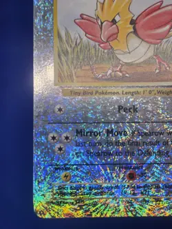 VTG WOTC Pokemon Legendary Collection Spearow 94/110 Firework Reverse Holo DMG - Image 4