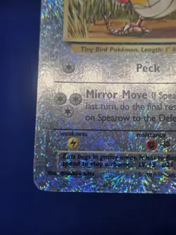 VTG WOTC Pokemon Legendary Collection Spearow 94/110 Firework Reverse Holo DMG - Image 5