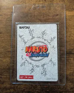 PSA Magazine Kayou NARUTO Uzumaki Promo Card NRSA-PR-003 Foil Holo Exclusive - Image 2