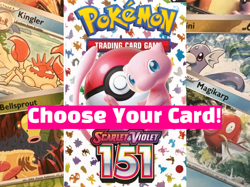 2024 Pokemon Scarlet & Violet 151 Near Mint: Choose Your Card! - Image 1