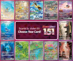 Pokemon Scarlet & Violet 151: Choose Your Card! - All Cards Available - NM - Image 1