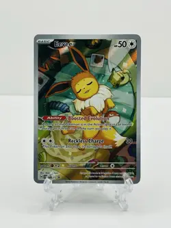🔥Pokemon TCG-Eevee-173-Sv: Scarlet & Violet-Promo Cards-Holo-M/NM!🔥 - Image 1