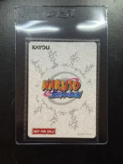 PSA Magazine x Kayou Exclusive NARUTO Uzumaki PROMO CARD NRSA-PR-003 - Image 2