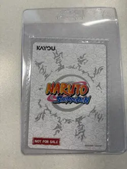 PSA Magazine x Kayou Exclusive NARUTO Uzumaki PROMO CARD NRSA-PR-003 - Image 2